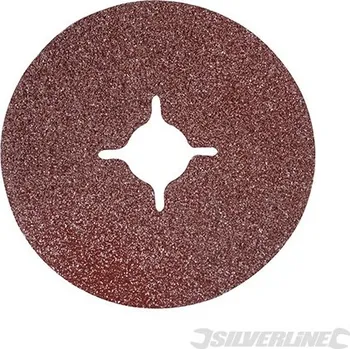 Brusný kotouč Silverline | Brusné kotouče 115 x 22,2 mm - 10 kusů - 36 Grit 918542