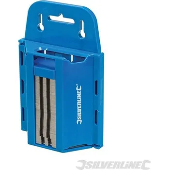 Pracovní nůž Silverline | Náhradní čepele k nožům - 100 kusů - 0.6mm 100pk CT10