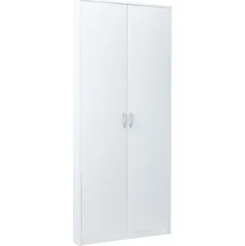 Šatní skříň Skříň Matkam MATKAM2D1PBIAŁY 85,7 x 193 x 55 cm bílá
