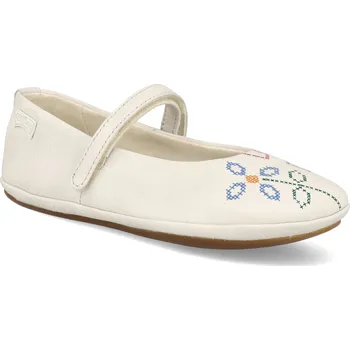 Dívčí obuv Baleríny Camper - Sella Houston Criss-Cross/Kito Abeja White Natural krémové Velikost: 31