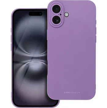 Pouzdro na mobilní telefon Zadní ochranný kryt ROAR case LUNA pro Apple iPhone 16 Plus, fialová
