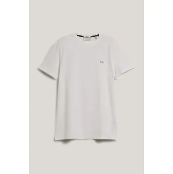 Pánské oblečení TRIČKO GANT SLIM CONTRAST PIQUE SS TSHIRT WHITE