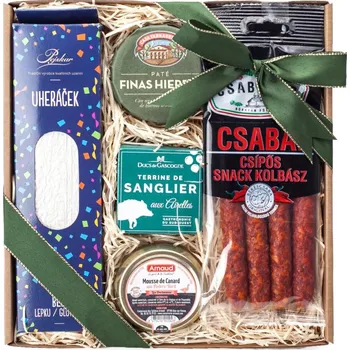 Dárkový potravinový koš Dárkový balíček Mini Masožravec