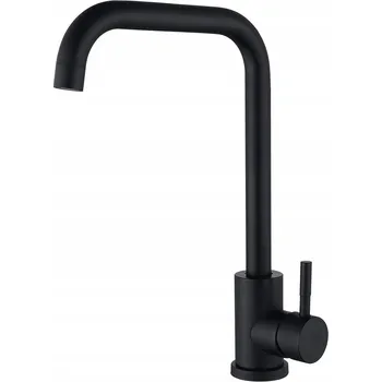 Vodovodní baterie Stojánková kuchyňská baterie WEZER EKO černá