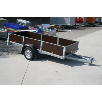 MARO Kralovice Jednoosý nebrzděný přívěs MARO 04 PRK N1 750 kg 2960x1260 mm se zesílenou nápravou 1350 kg + POČ