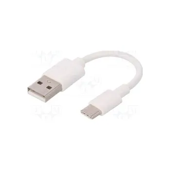Datový kabel USB-USBC-0.1-WH
