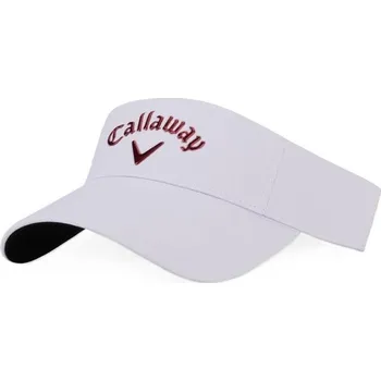 Módní doplněk Callaway Liquid Metal Visor kšilt, bílý