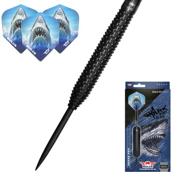 Šipka Bulls Benelux Šipky Steel Bull's Shark Pro Black 90% 23g
