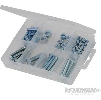 FIXMAN | Hex Bolts & Nuts Pack - 75pce 662943