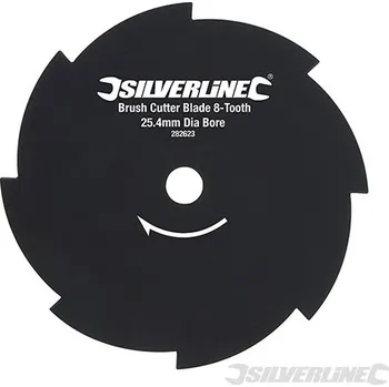 Řezný kotouč Silverline | 8-zubý vyžínací kotouč - 25.4mm Bore 282623
