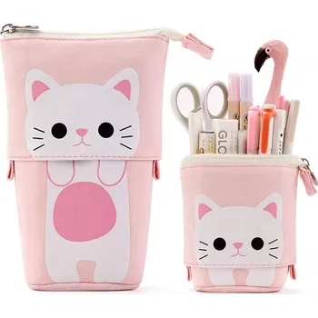 Penál Multifunkční skládací organizér - penál, růžový