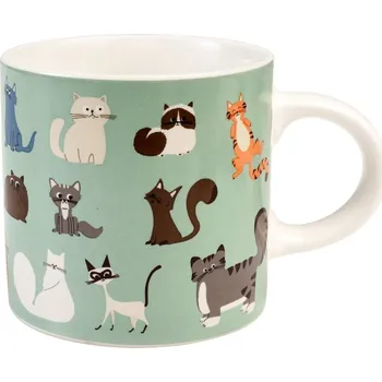 Rex London Keramický hrnek Kočky