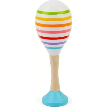 Hudební nástroj pro děti Bigjigs Toys Rumba koule sada 2 ks modrá