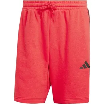 Pánské kraťasy adidas ESSENTIALS 3-STRIPES SHORTS 2XL Červená, Černá
