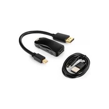 Video kabel Mini DP, DP na HDMI převodník Spacetronik SPH-C02