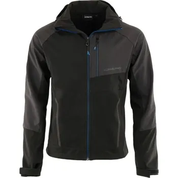 Pánská větrovka Pánská outdoorová bunda ALPINE PRO KIET L Černá, Šedá, Modrá