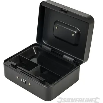 Trezor Silverline | 3-Digit Combination Cash & Valuables Safe Box - 200 x 160 x 90mm 732370