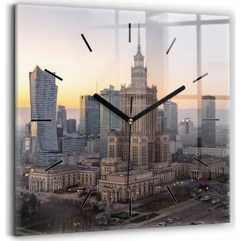 Hodiny Nástěnné hodiny Wallfluent černé 30 cm