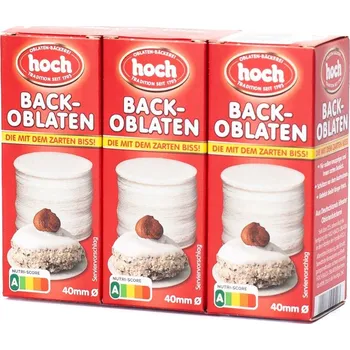 Haas jedlé pečící oplatky