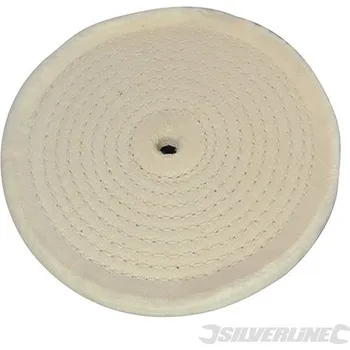 Brusný kotouč Silverline | Spirálově sešitý leštící kotouč - 150mm 105888