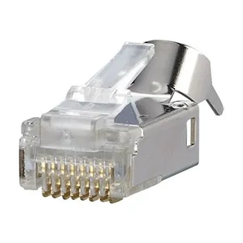 Síťový konektor METZ CONNECT E-DAT Průmyslový konektor RJ45 kat. 6, stíněný, bez krytky (1401505010-E) - 21.17.3008