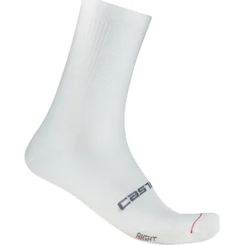 Dámské ponožky CASTELLI - ponožky Espresso 18 bílá S/M (36-39)