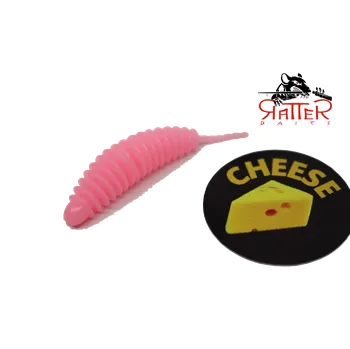 Umělá nástraha Ratter Baits Gumová nástraha Ratterbaits Trout Plamp 56mm Bubble Gum Cheese (10ks)