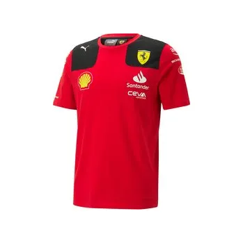 Pánské tričko Scuderia Ferrari F1 týmové triko Carlos Sainz - XXL