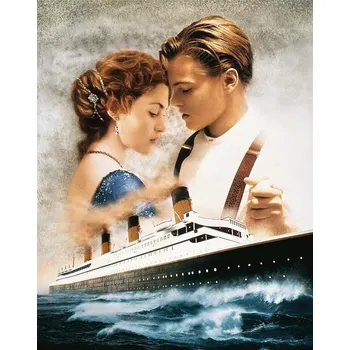 Diamantové malování Zakázková pro Diamantovani.cz Titanic (50x70)