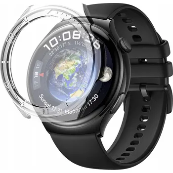 Pouzdro na mobilní telefon POUZDRO OCHRANNÉ TPU POUZDRO PRO HUAWEI WATCH 4