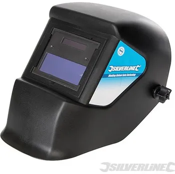 Příslušenství ke svářečce Silverline | Welding Helmet Auto Darkening Variable & Grinding - DIN 3/11EW 934295