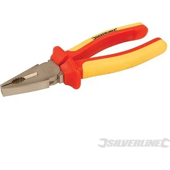 Kleště Silverline | Profesionální kombinační kleště, certifikováno VDE - 180mm 868646