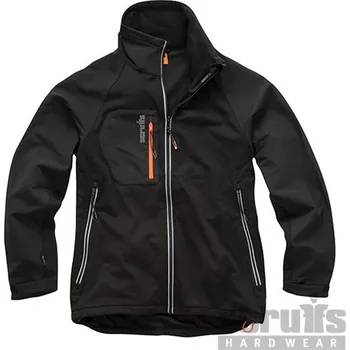 Pánská softshellová bunda Scruffs | Trade Flex Softshell Jacket Black - M T55122