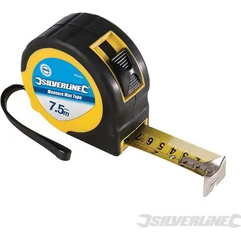 metr Silverline | Svinovací metr Max - 7.5m x 25mm 633464