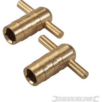 Klíč Silverline | Klíč na dotahování ventilů radiátorů - Pair 427586