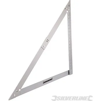 Úhloměr Silverline | Skládací úhelník - 600mm 732000