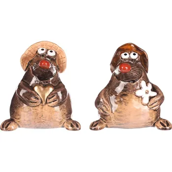 Krtek - keramika, mix 2 druhů, cena za 1 ks - KEK9512