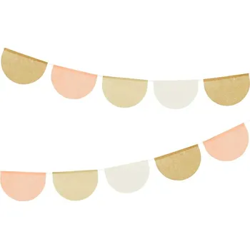 Girlanda z hedvábného papíru 3m