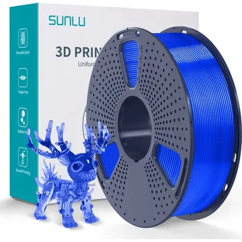 Filament PLA filament Sunlu 1,75 mm 1 kg modrý