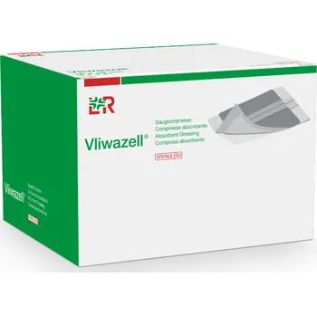 Kompres Lohmann & Rauscher Vliwazell sterilní 20 x 20 cm 30 ks