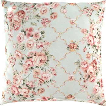 Povlak na polštářek Kvalitex Povlak na polštář bavlna ROSÁLIE zelená Abmessungen der Kopfkissenbezüge: 50x70cm