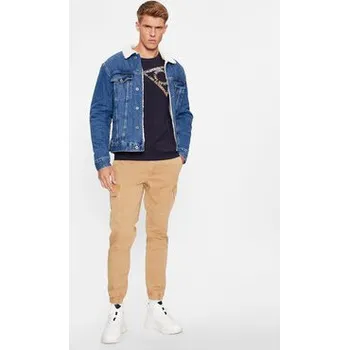 Pánská košile Guess S dlouhým rukávem M3BI14 I3Z14 Tmavomodrá Slim Fit S