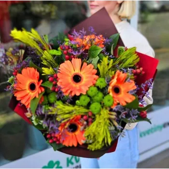 umělá květina Kytice podzimní nálada