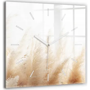 Hodiny Nástěnné hodiny Wallfluent hnědé 60 cm