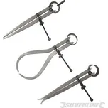 Silverline | Sada pružinových kružítek - 3 díly - 3pce 155026