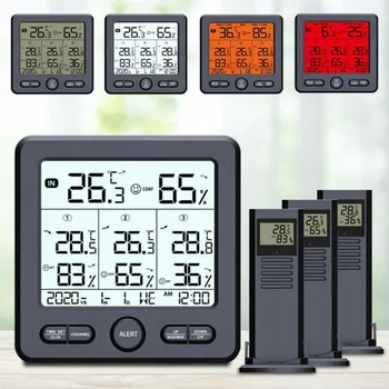 IP kamera BEZDRÁTOVÁ LCD METEOROLOGICKÁ STANICE S HYGROMETREM + 3 SENZORY