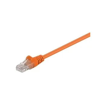 Síťový kabel CAT 5E 5m patch kabel LAN kabel, oranžový