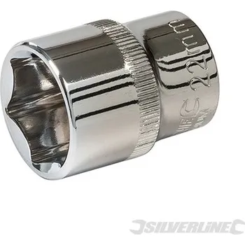 Gola hlavice Silverline | 1/2" metrická hlavice - 22mm 677277