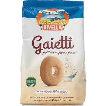 Divella Gailetti smetanové máslové sušenky