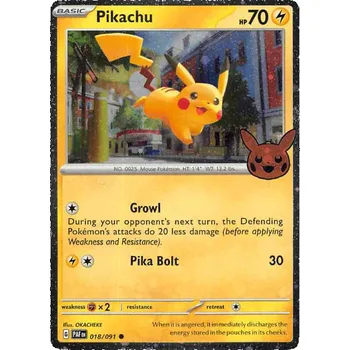 Karetní hra Pikachu 018/091 - Trick or Trade 2024